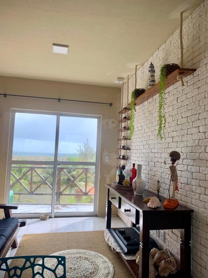 Apartamento Com Vista Para O Mar, Piscina , Deck , Playground E Estacionamento . Taíba Екстериор снимка