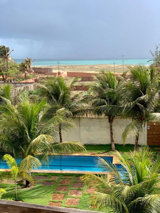 Apartamento Com Vista Para O Mar, Piscina , Deck , Playground E Estacionamento . Taíba Екстериор снимка
